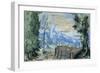 View of Canepina, 1592-Tarquinio Ligustri-Framed Giclee Print