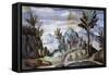 View of Canino, 1592-Tarquinio Ligustri-Framed Stretched Canvas