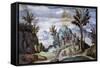 View of Canino, 1592-Tarquinio Ligustri-Framed Stretched Canvas