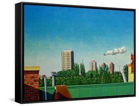 View of Canning Town-Noel Paine-Framed Stretched Canvas