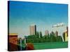 View of Canning Town-Noel Paine-Stretched Canvas