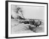 View of Cannon Firing during World War I-null-Framed Photographic Print