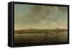 View of Canton in China-Johannes Vinckboons-Framed Stretched Canvas