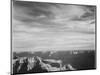 View Of Canyon In Fgnd Horizon Mts & Clouded Sky From North Rim 1941, Grand Canyon NP, Arizona 1941-Ansel Adams-Mounted Art Print