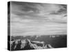 View Of Canyon In Fgnd Horizon Mts & Clouded Sky From North Rim 1941, Grand Canyon NP, Arizona 1941-Ansel Adams-Stretched Canvas