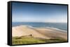 View of Cap De Carteret Beach, Barneville-Carteret, Normandy, France-Walter Bibikow-Framed Stretched Canvas