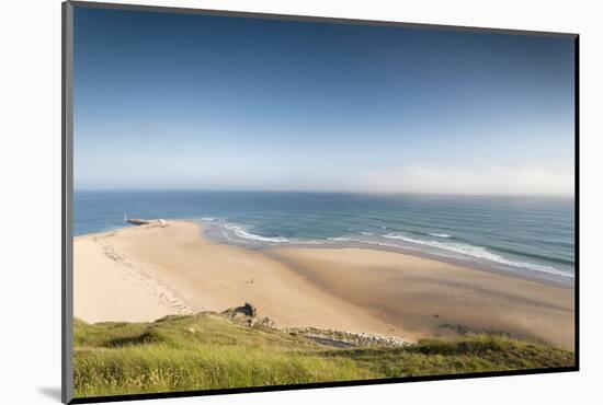 View of Cap De Carteret Beach, Barneville-Carteret, Normandy, France-Walter Bibikow-Mounted Photographic Print