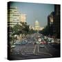 View of Capitol Building on Pennsylvania Avenue-null-Stretched Canvas