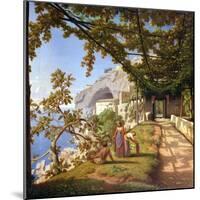 View of Capri-Theodore Caruelle D' Aligny-Mounted Giclee Print