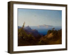View of Capri-Consalvo Carelli-Framed Giclee Print