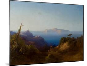 View of Capri-Consalvo Carelli-Mounted Giclee Print