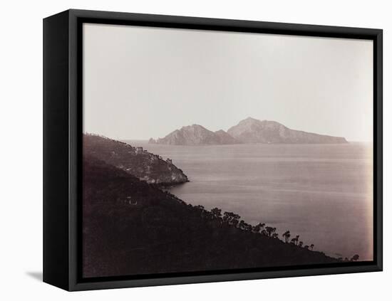 View of Capri-Giorgio Sommer-Framed Stretched Canvas