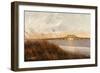 View of Captree Bridge-Diane Romanello-Framed Art Print