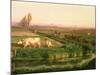 View of Carditello-Filippo Palizzi-Mounted Giclee Print