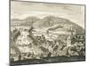 View of Carlsbad, Czech Republic 18th Century Print-null-Mounted Giclee Print