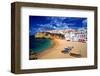 View of Carvoeiro, Algarve, Portugal-null-Framed Art Print