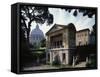 View of Casina Pio IV or Villa Pia-null-Framed Stretched Canvas