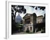 View of Casina Pio IV or Villa Pia-null-Framed Photographic Print