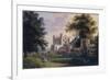 View of Cassiobury House, Hertfordshire-Henry Edridge-Framed Giclee Print