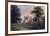 View of Cassiobury House, Hertfordshire-Henry Edridge-Framed Giclee Print