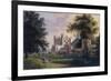 View of Cassiobury House, Hertfordshire-Henry Edridge-Framed Giclee Print