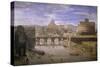 View of Castel Sant'Angelo in Rome-Gaspar van Wittel-Stretched Canvas