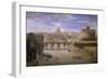 View of Castel Sant'Angelo in Rome-Gaspar van Wittel-Framed Giclee Print