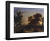 View of Castelgandolfo-Giuseppe Bisi-Framed Giclee Print