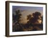 View of Castelgandolfo-Giuseppe Bisi-Framed Giclee Print