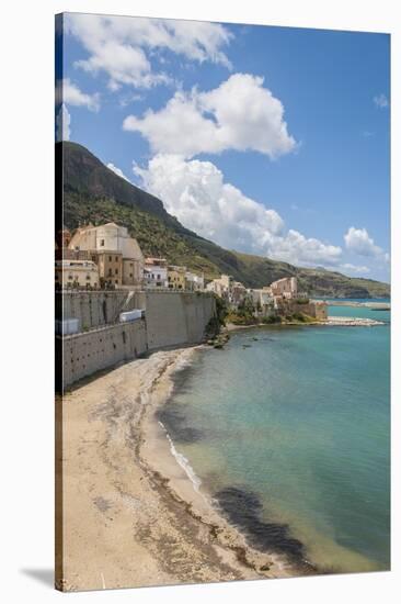 View of Castellammare Del Golfo-Guido Cozzi-Stretched Canvas