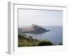 View of Castelsardo in Background and the Coast of Sardinia, Italy, Mediterranean, Europe-Oliviero Olivieri-Framed Photographic Print