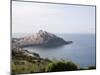 View of Castelsardo in Background and the Coast of Sardinia, Italy, Mediterranean, Europe-Oliviero Olivieri-Mounted Photographic Print