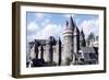 View of Castle and Medieval Town of Vitre, Brittany, France-null-Framed Giclee Print