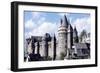 View of Castle and Medieval Town of Vitre, Brittany, France-null-Framed Giclee Print