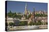 View of Castle District in Budapest-Jon Hicks-Stretched Canvas