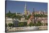 View of Castle District in Budapest-Jon Hicks-Stretched Canvas