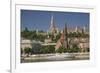 View of Castle District in Budapest-Jon Hicks-Framed Photographic Print