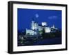 View of Castle Illuminated, Segovia, Spain, Europe-null-Framed Photographic Print