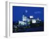 View of Castle Illuminated, Segovia, Spain, Europe-null-Framed Photographic Print