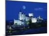 View of Castle Illuminated, Segovia, Spain, Europe-null-Mounted Photographic Print