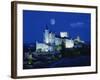 View of Castle Illuminated, Segovia, Spain, Europe-null-Framed Photographic Print