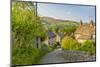 View of Castleton village in the Hope Valley, Peak District National Park, Derbyshire, England-Frank Fell-Mounted Photographic Print