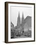 View of Cathedral among Ruins-Fred Ramage-Framed Photographic Print