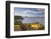 View of Cathedral Cove Marine Reserve (Te Whanganui-A-Hei)-Ian-Framed Photographic Print