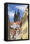 View of Cathedral, Meissen, Saxony, Germany, Europe-Ian Trower-Framed Stretched Canvas