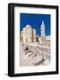 View of Cathedral of St. Anastasia, Zadar, Zadar county, Dalmatia region, Croatia-Frank Fell-Framed Photographic Print