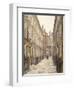View of Catherine Court, Tower Hill, London, Looking East, 1886-John Crowther-Framed Giclee Print