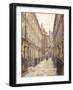 View of Catherine Court, Tower Hill, London, Looking East, 1886-John Crowther-Framed Giclee Print