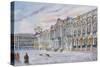 View of Catherine Palace, Built 1751-56, Pushkin-null-Stretched Canvas