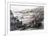 View of Caves, Ajunta, India, 1844-Thomas Colman Dibdin-Framed Giclee Print